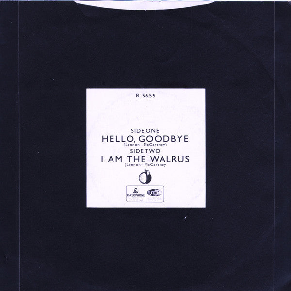 The Beatles : Hello, Goodbye (7, Single, Mono, RE) 2