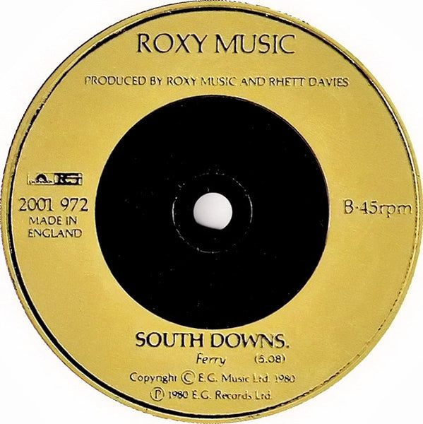 Roxy Music : Oh Yeah (7, Single, Gol) 3