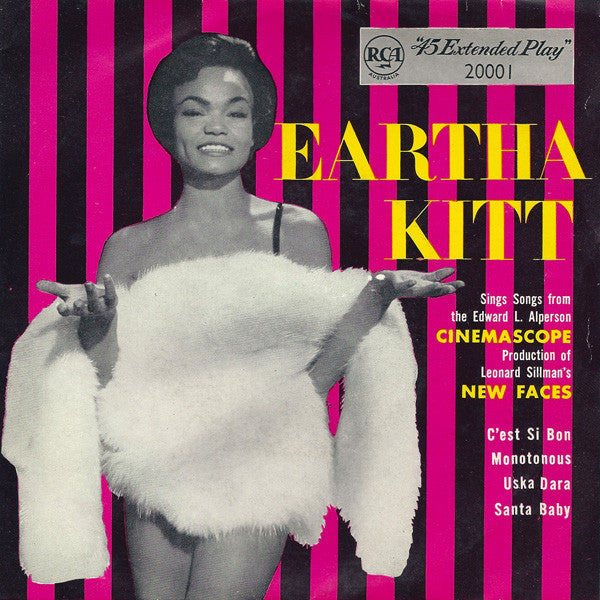 Eartha Kitt With Henri René And His Orchestra : Eartha Kitt Sings (7, EP) 0