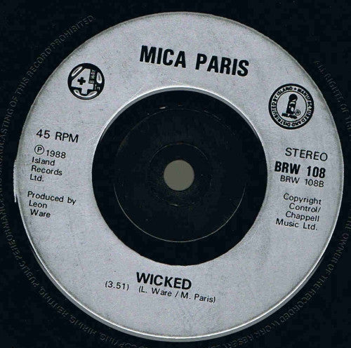 Mica Paris Featuring Courtney Pine : Like Dreamers Do (7, Single, Sil) 3