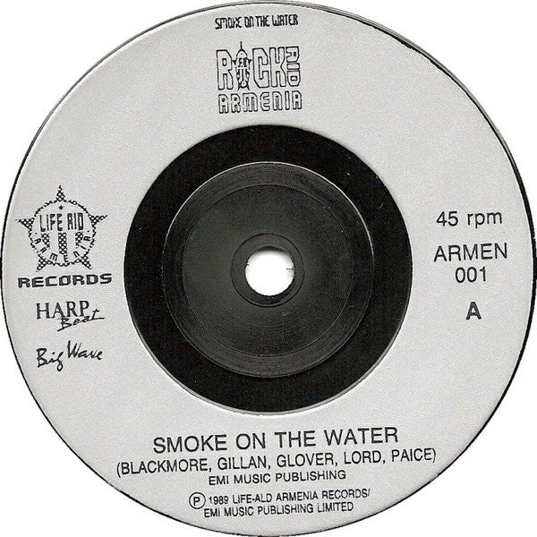 Rock Aid Armenia : Smoke On The Water (7, Single) 2