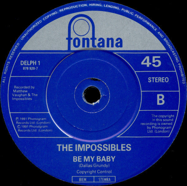 The Impossibles : Delphis (7, Single) 3
