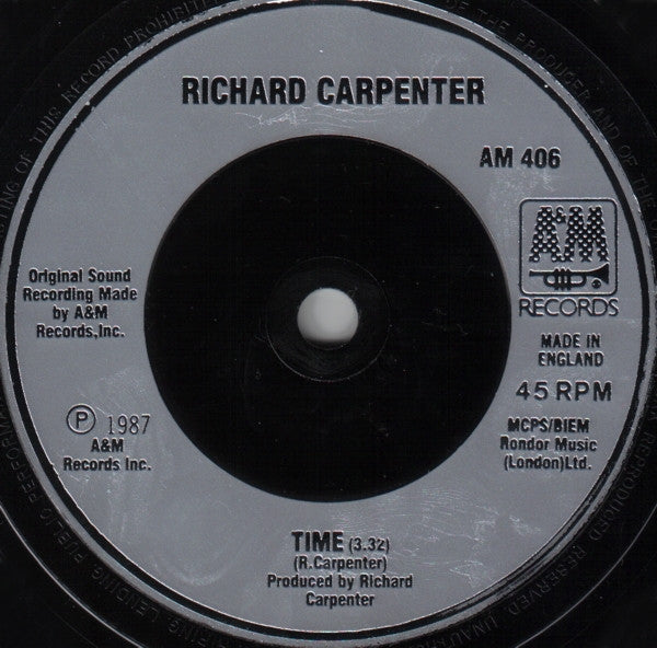 Richard Carpenter And Dusty Springfield : Something In Your Eyes (7, Single) 3
