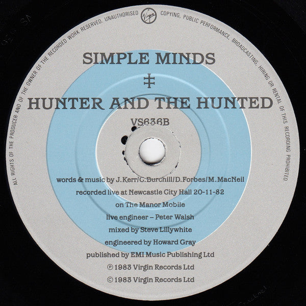 Simple Minds : Waterfront (7, Single, Pap) 3