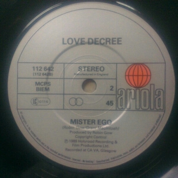 Love Decree : Something So Real (The Chinheads Theme) (7, Single) 3