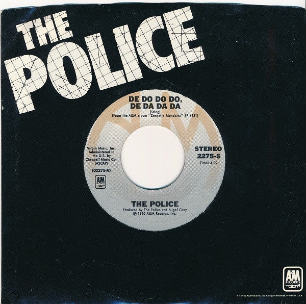 The Police : De Do Do Do, De Da Da Da (7, Single, Gre) 0