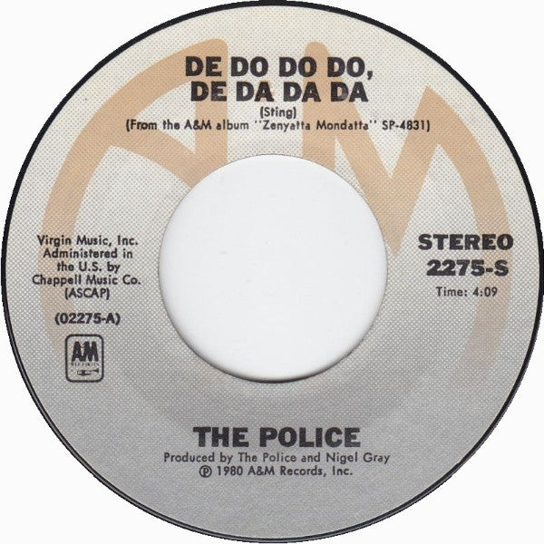 The Police : De Do Do Do, De Da Da Da (7, Single, Gre) 1