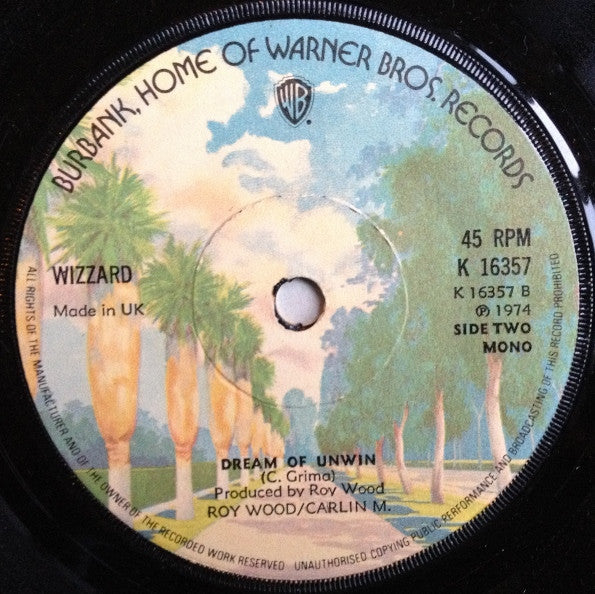 Wizzard  : Rock N Roll Winter (7, Single, Mono, Sol) 2