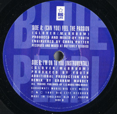 Blue Pearl : (Can You) Feel The Passion (7, Single) 2