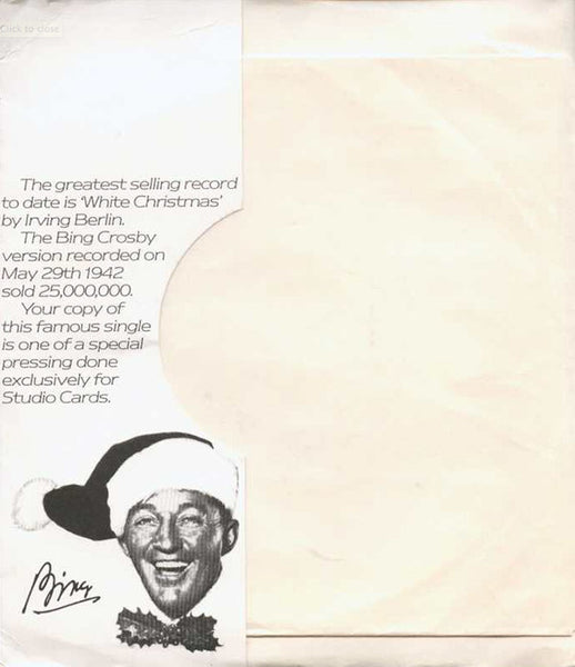 Bing Crosby : White Christmas / God Rest Ye Merry Gentlemen (7, Single, RE, Chr) 4