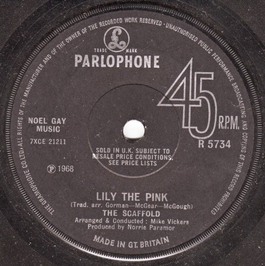Scaffold : Lily The Pink (7, Single, Sol) 0