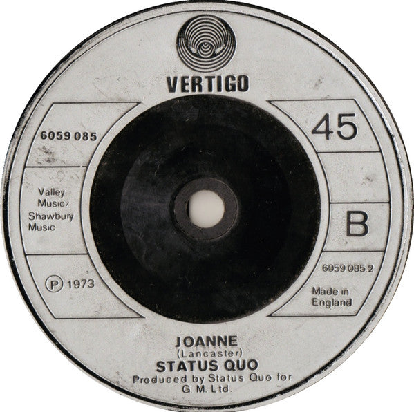 Status Quo : Caroline (7, Single) 1