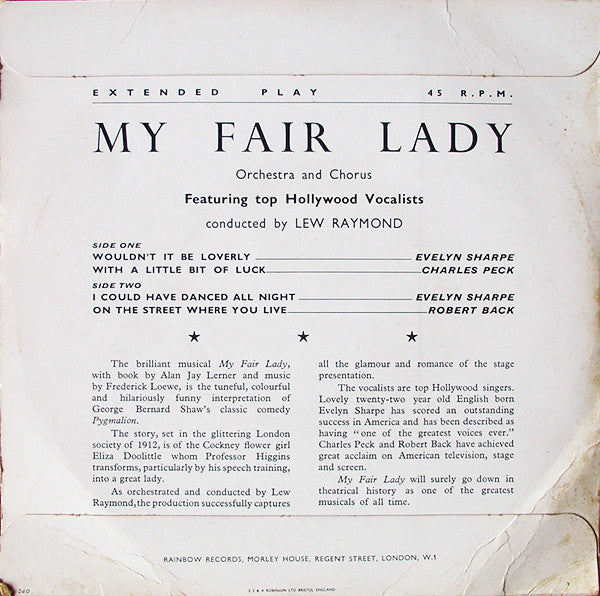 Various : My Fair Lady (7, EP) 1
