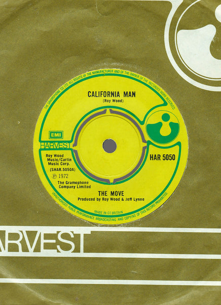 The Move : California Man (7, Single, Pus) 0