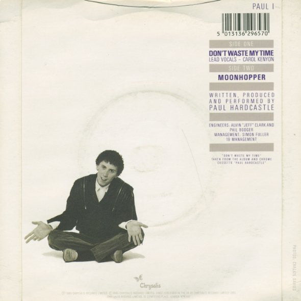 Paul Hardcastle : Dont Waste My Time (7, Single, Blu) 1