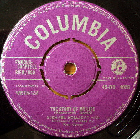 Michael Holliday : The Story Of My Life (7, Single) 0