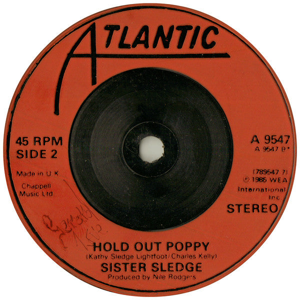 Sister Sledge : Frankie (7, Single, Red) 3