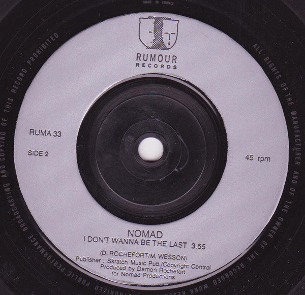 Nomad : Just A Groove (7, Single, Sil) 3