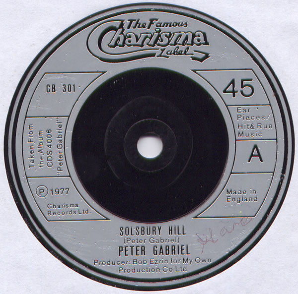 Peter Gabriel : Solsbury Hill (7, Single) 2