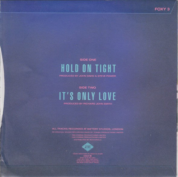 Samantha Fox : Hold On Tight (7, Single) 1