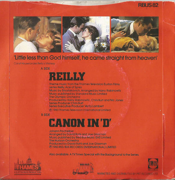 The Olympic Orchestra / The Horizon Orchestra : Reilly / Cannon In D (7, Single, Red) 1
