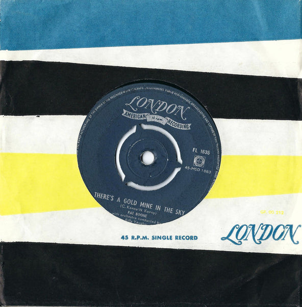 Pat Boone With Billy Vaughn And His Orchestra : Theres A Gold Mine In The Sky / Remember Youre Mine (7, Single, 3-P) 2