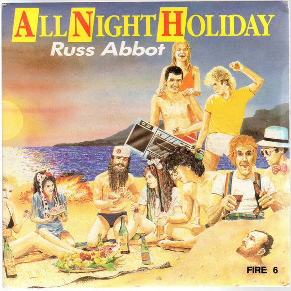 Russ Abbot : All Night Holiday (7, Single, Pap) 0