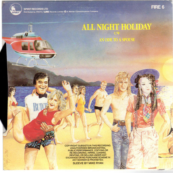 Russ Abbot : All Night Holiday (7, Single, Pap) 1