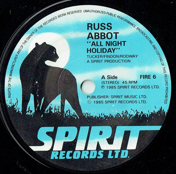 Russ Abbot : All Night Holiday (7, Single, Pap) 2