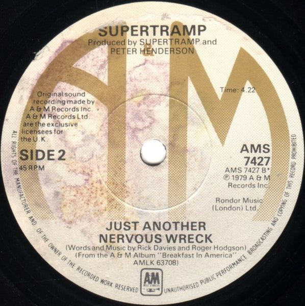 Supertramp : The Logical Song (7, Single, Sol) 1