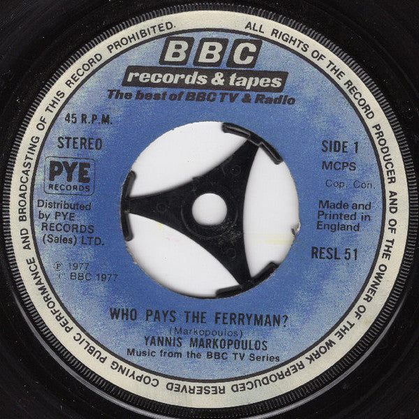 Γιάννης Μαρκόπουλος : Who Pays The Ferryman? (7, Single, Pus) 2