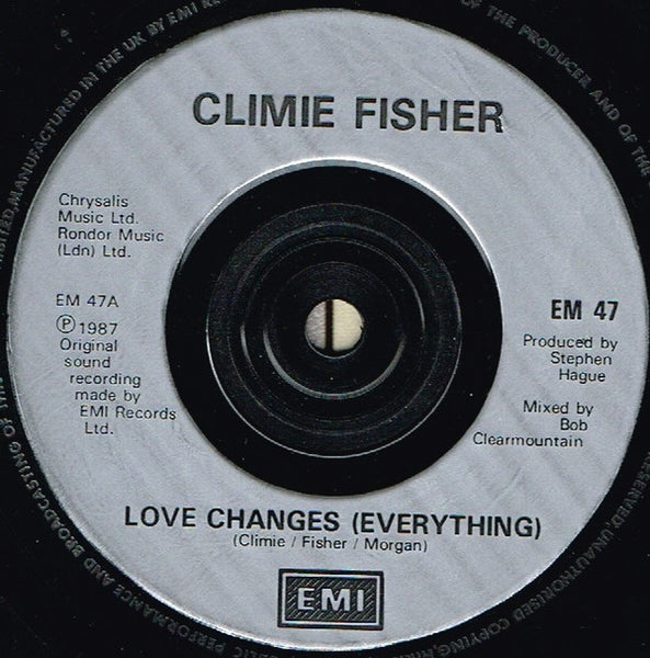 Climie Fisher : Love Changes Everything (7, Single, Sil) 2