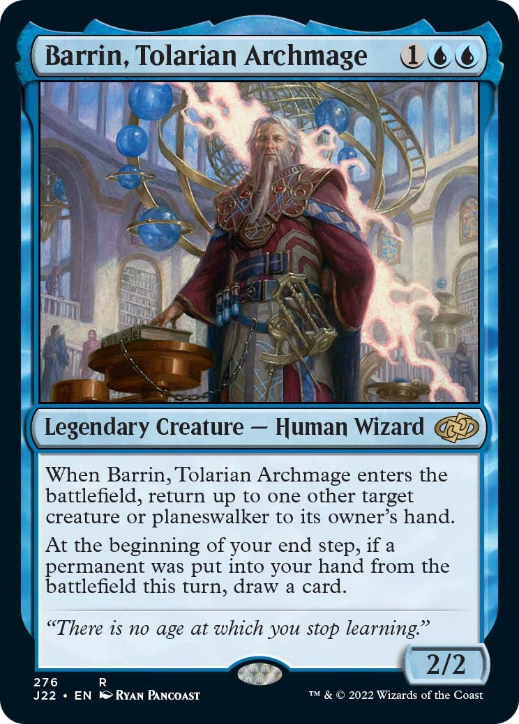 Barrin, Tolarian Archmage [Jumpstart 2022]