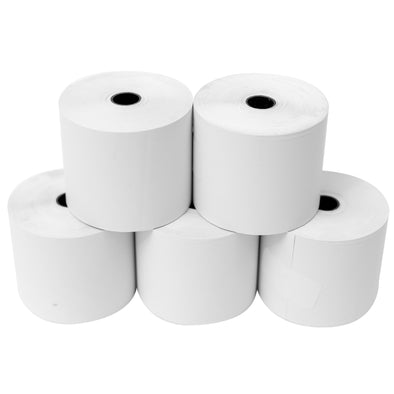 GENEMA 4Pcs Thermal Paper 57x50mm Thermal Receipt Paper POS Cash Register  Receipt Roll For 58mm Thermal Printer