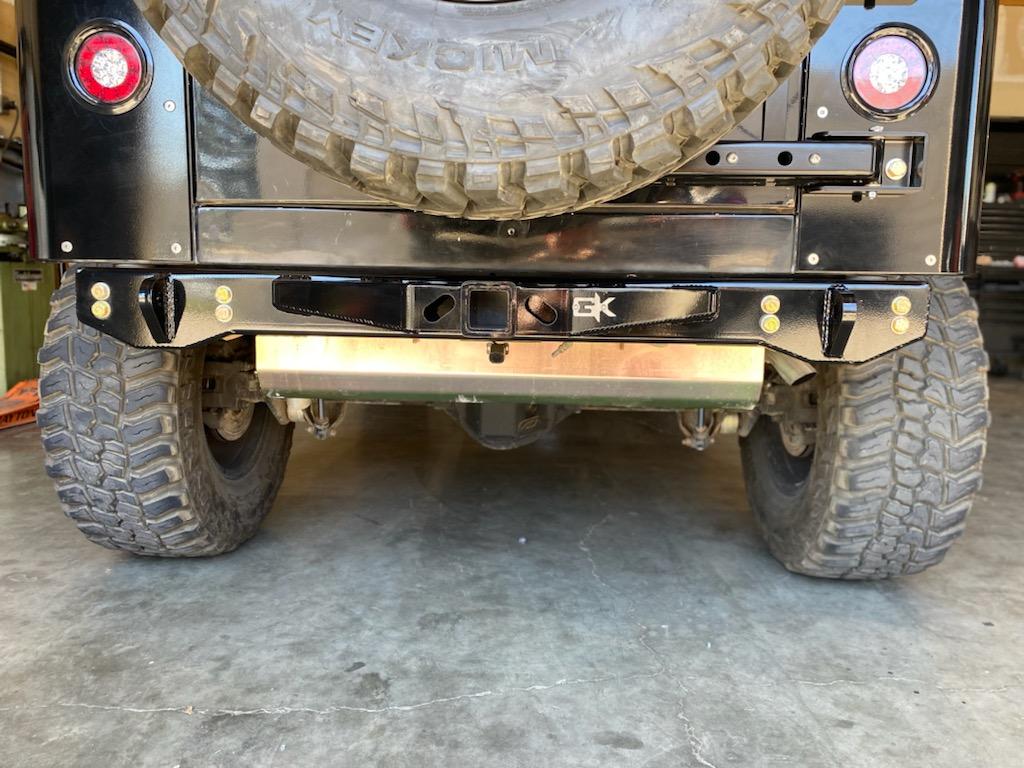 Jeep TJ Rear Crossmember Bumper For 97-06 Wrangler TJ Bare Steel Gatek –  GateKeeper Off-Road