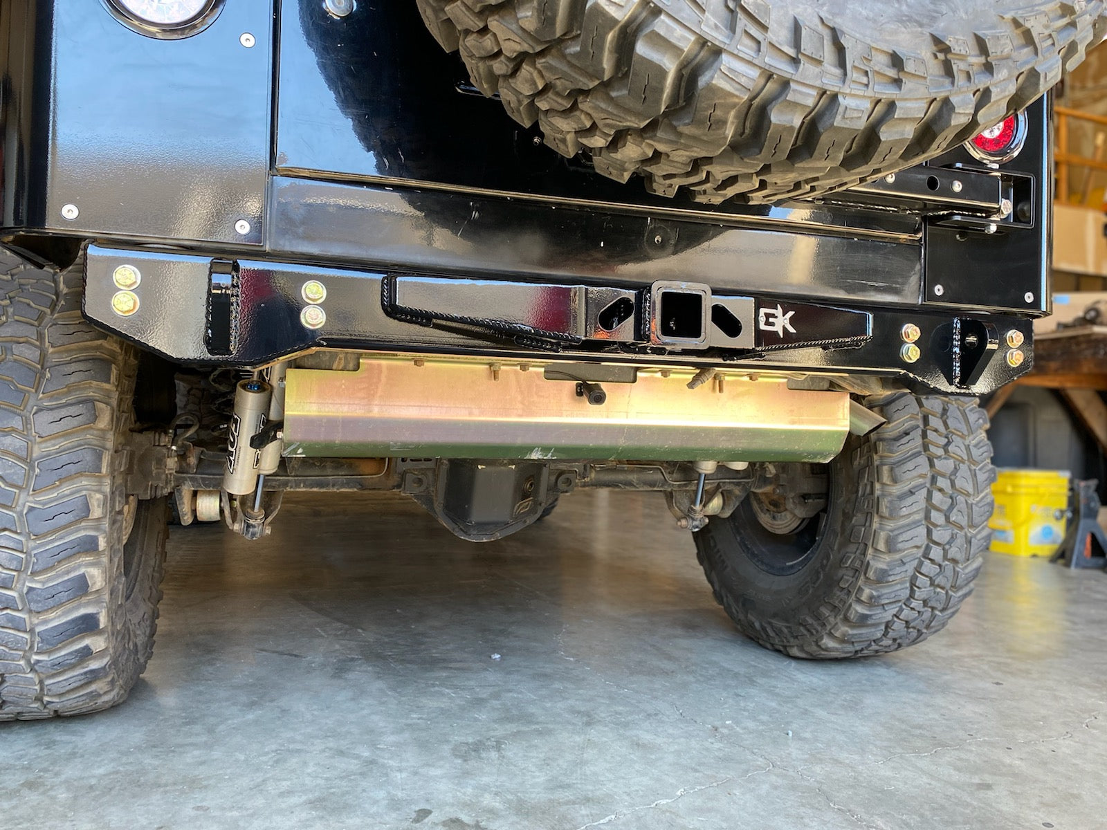 Jeep TJ Rear Crossmember Bumper For 97-06 Wrangler TJ Bare Steel Gatek –  GateKeeper Off-Road