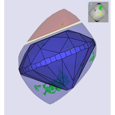 Diamond plotting image