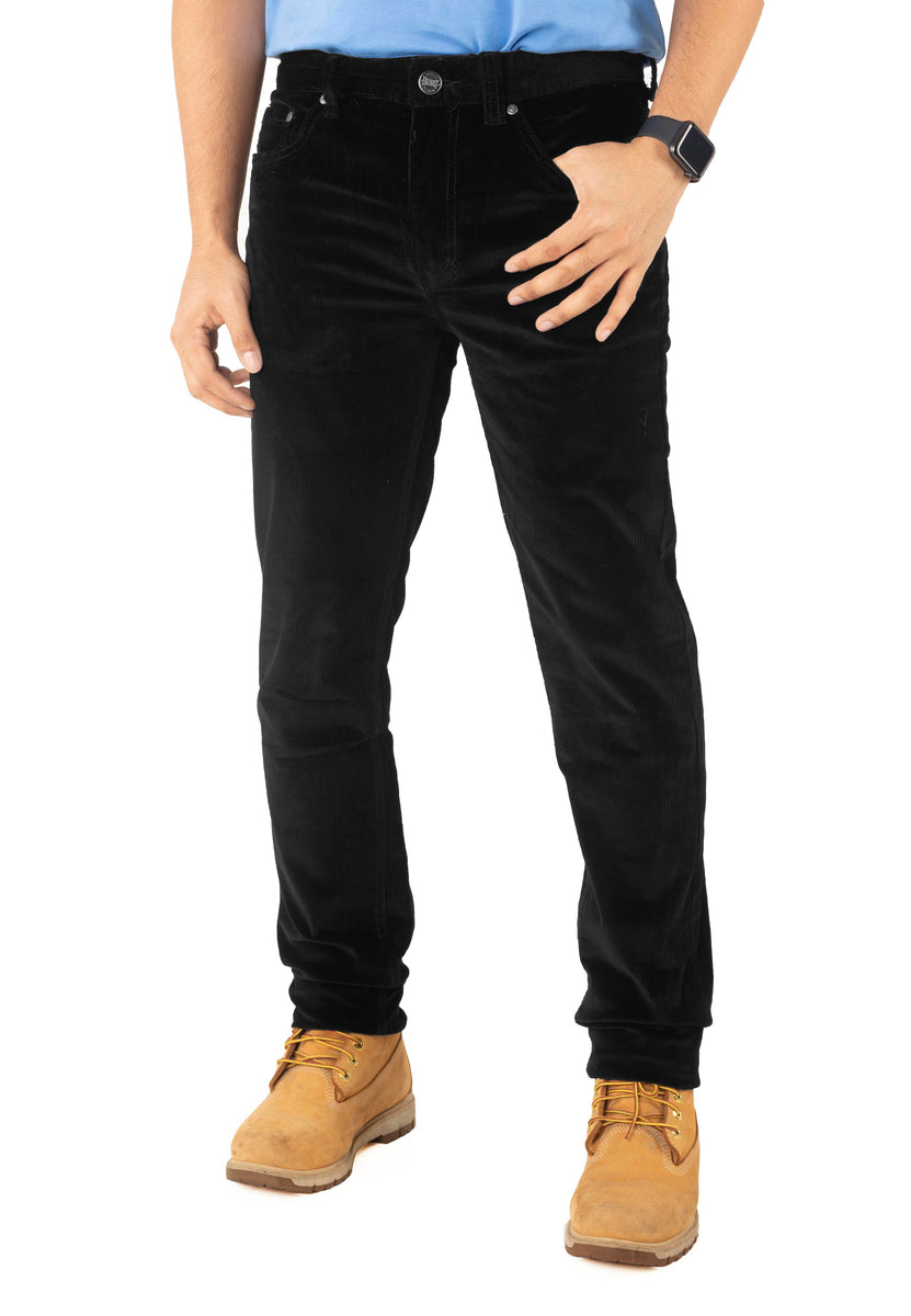 EXHAUST Stretchable Corduroy Jeans Long Pants [303 Slim Fit] 1154– Exhaust  Garment