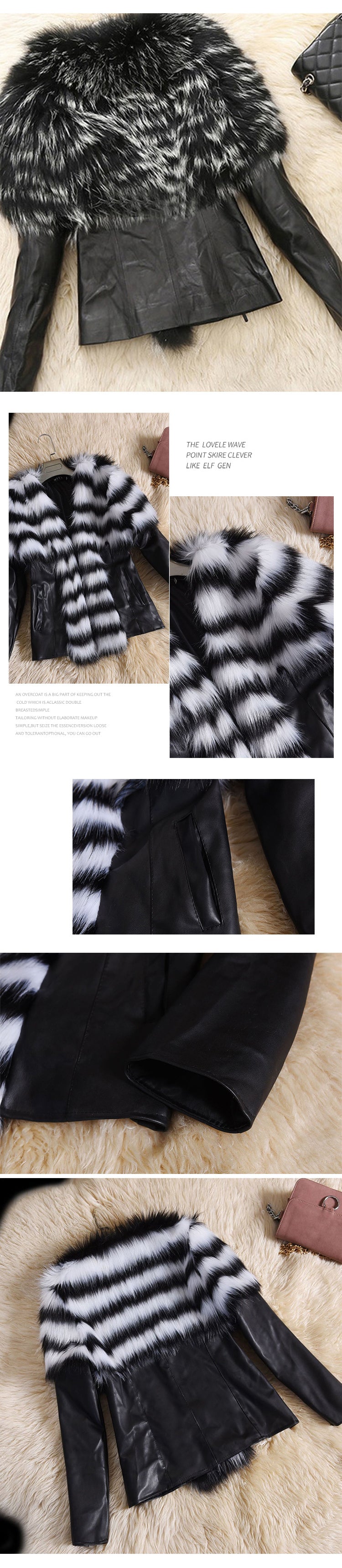 Women’s Basic Winter Short Fur Coat