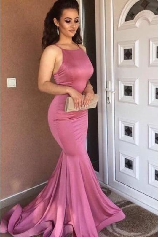 A Gorgeous 2021 Simple Long Prom Dresses Cheap - Bridelily