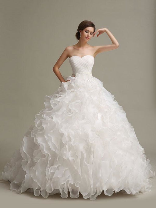 Abby Lane Bridal 97177 Wedding Dress Size 4 Ivory/Champagne – Glass Slipper  Formals