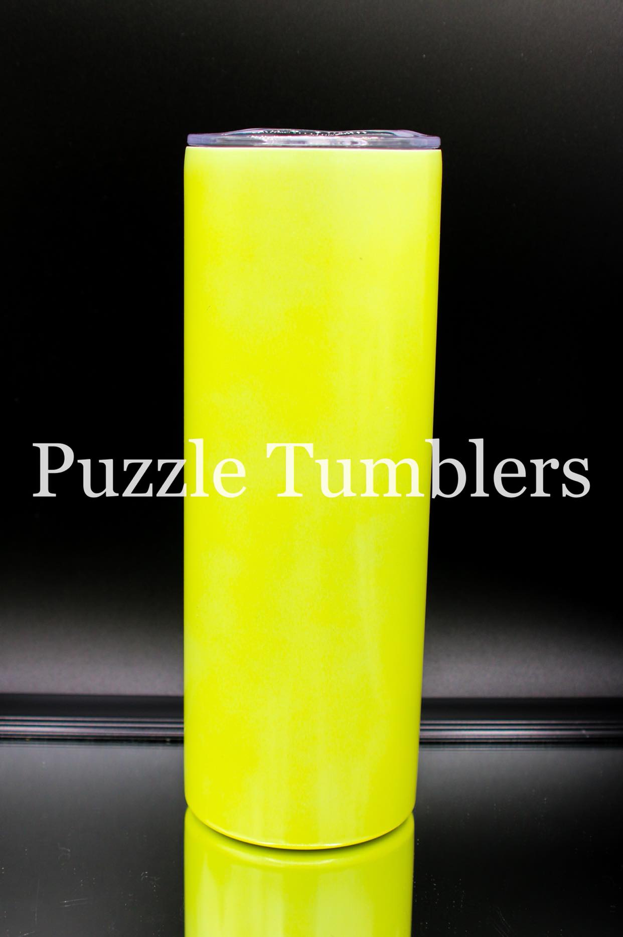 20OZ SKINNY WITH HANDLE – Puzzle Tumblers