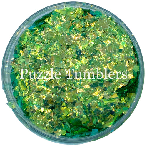 ORANGE CRUSH Iridescent Glitter Chunky Mix / Glitter Tumbler