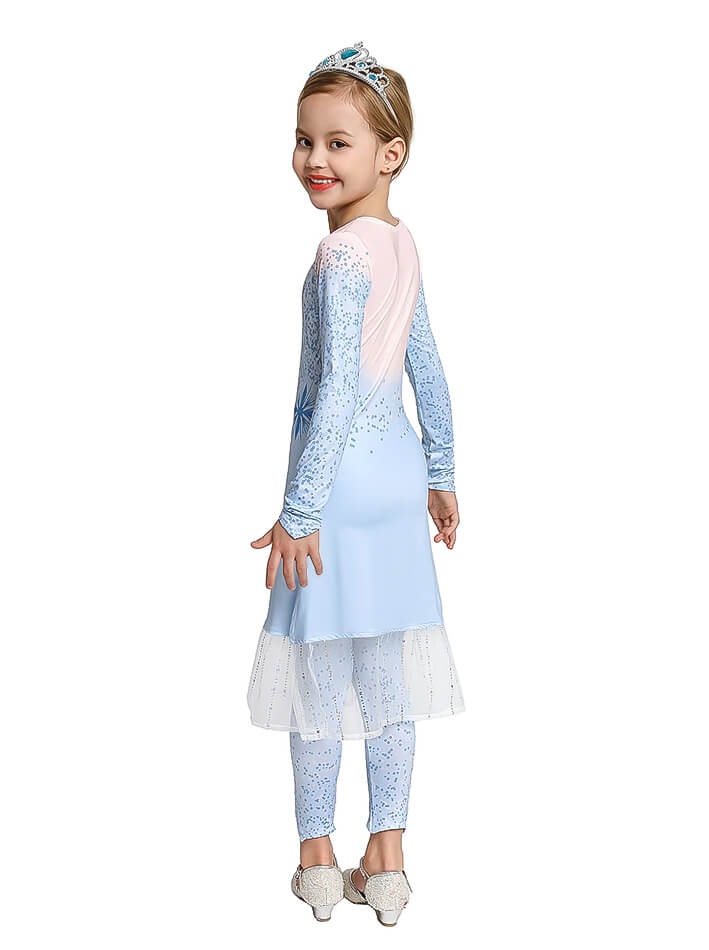 Rust uit Rusland nemen Elsa jurk deluxe - Frozen 2 – Prinsessenjurken.nl