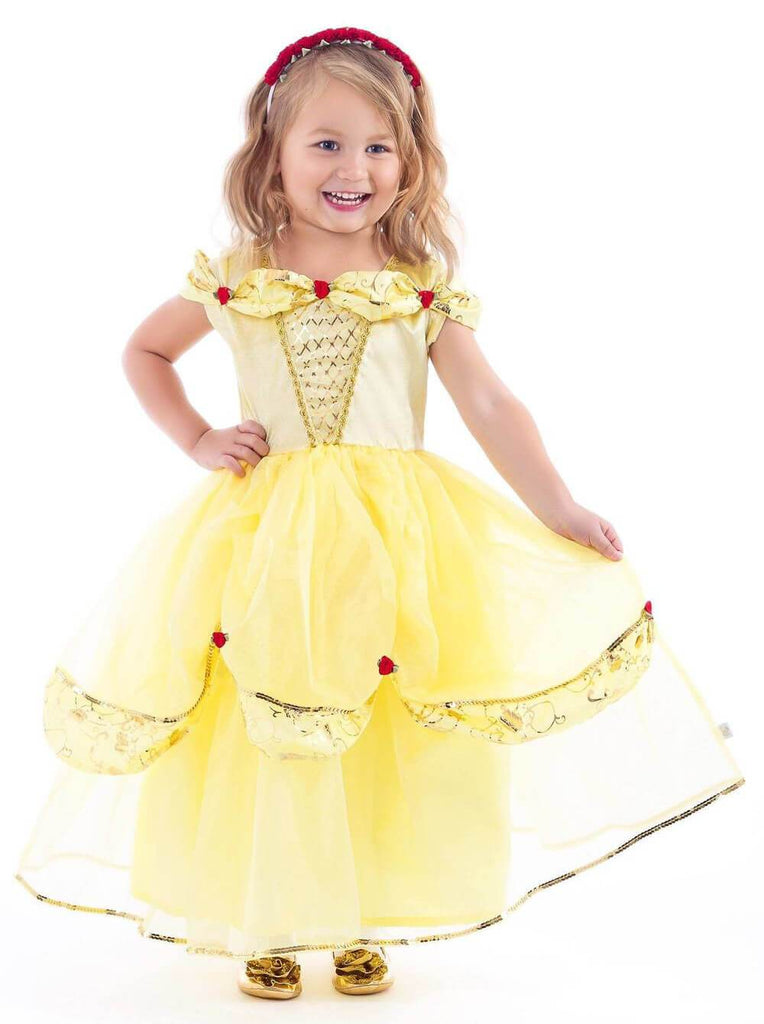 zuiden paradijs getrouwd Belle jurk deluxe kind | Luxe & adembenemende prinsessenjurken! –  Prinsessenjurken.nl