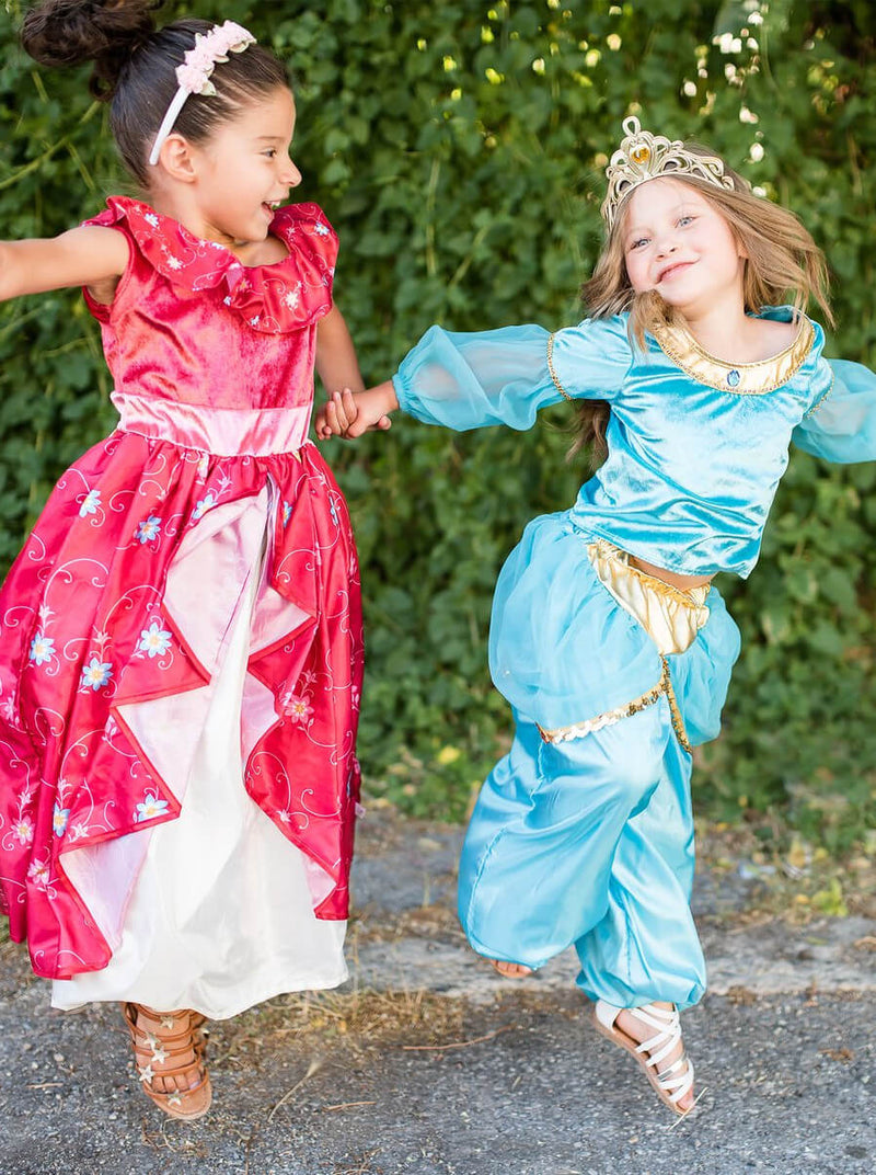 top omzeilen duurzame grondstof Jasmine kostuum kind kopen? Luxe & unieke Jasmine verkleedkleding –  Prinsessenjurken.nl