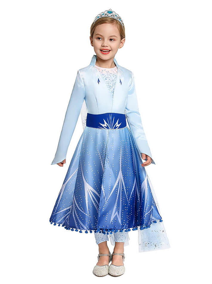 Rechtmatig ik klaag herhaling Elsa jurk - Elsa verkleedjurken voor kinderen – Prinsessenjurken.nl