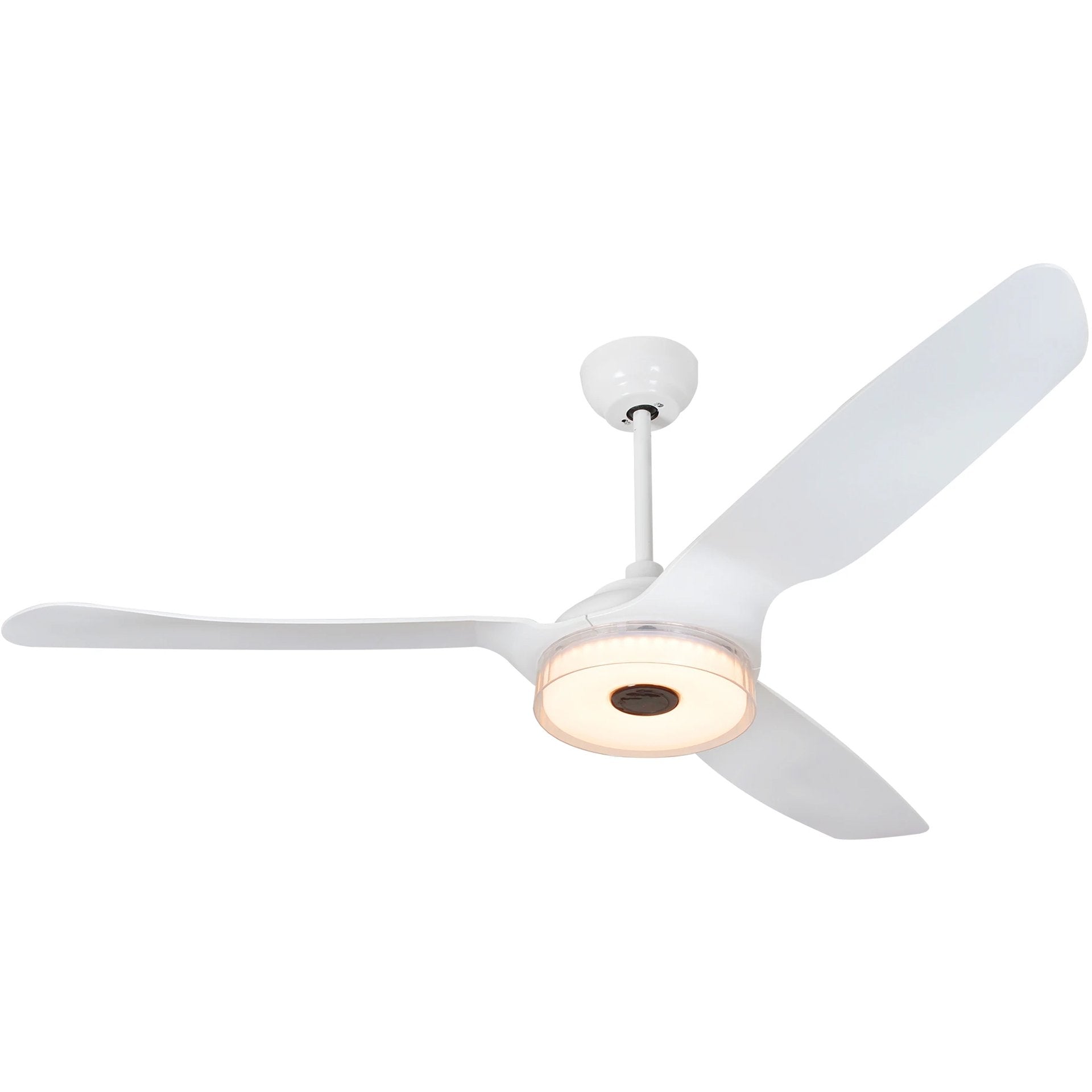 FLETCHER 52 inch 3-Blade Smart Ceiling Fan with LED Light & Remote