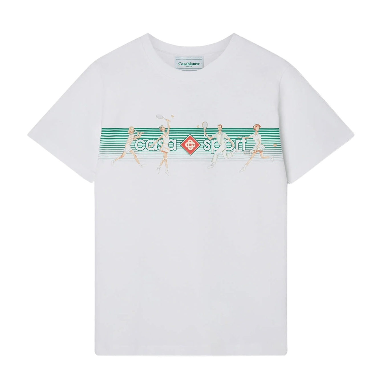 Casablanca Playful Stripes T-Shirt