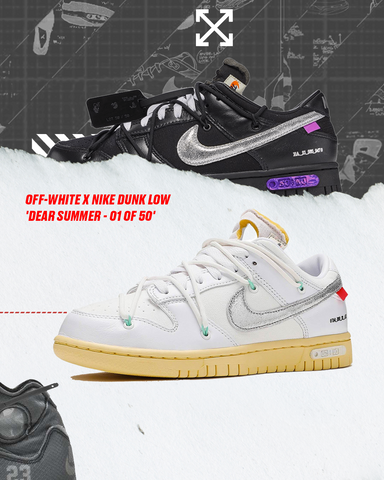 Nike Unveils Its 50-Shoe Dunk 'Dear Summer' Collaboration With Virgil  Abloh's Off-White